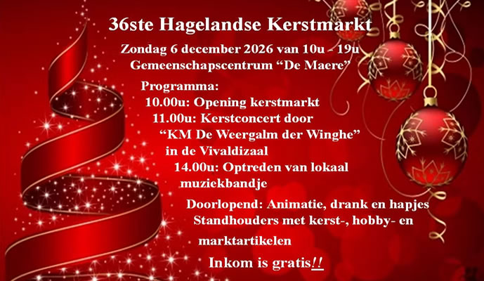 Hagelandse Kerstmarkt 2026